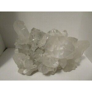 Natural Clear White Quartz Crystal Cluster Rough Specimen Healing Stone 16.4 Lbs